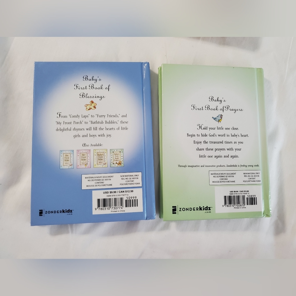 : * Precious moments king james bible & baby first book of blessings & prayers - Picture 6 of 15